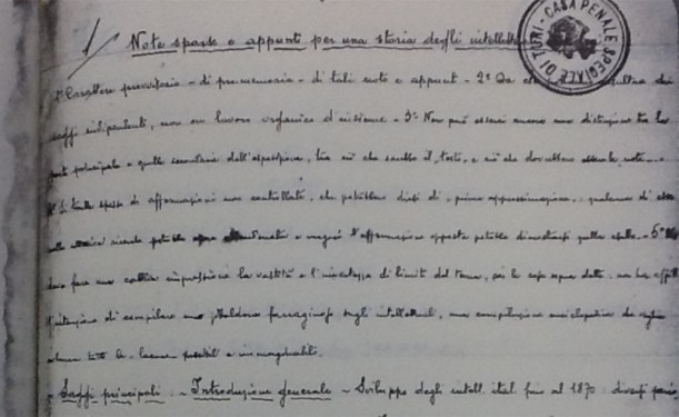 gramsci prison notebooks